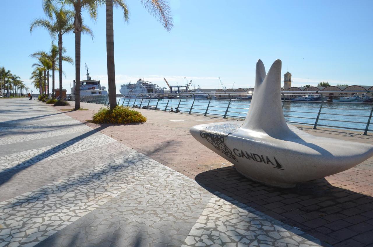 Apartamento Playa & Port Gandia Solo Familias Buitenkant foto