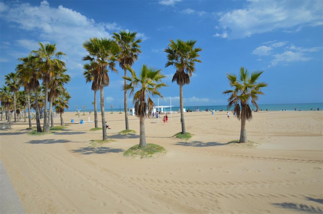 Apartamento Playa & Port Gandia Solo Familias Buitenkant foto